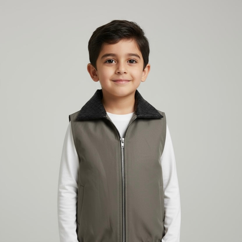 فيست أطفال رمادي